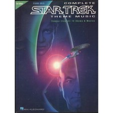 Musique complète du thème Star Trek : partitions pour piano livre - partition...