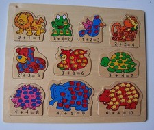 § puzzle bois éducatif