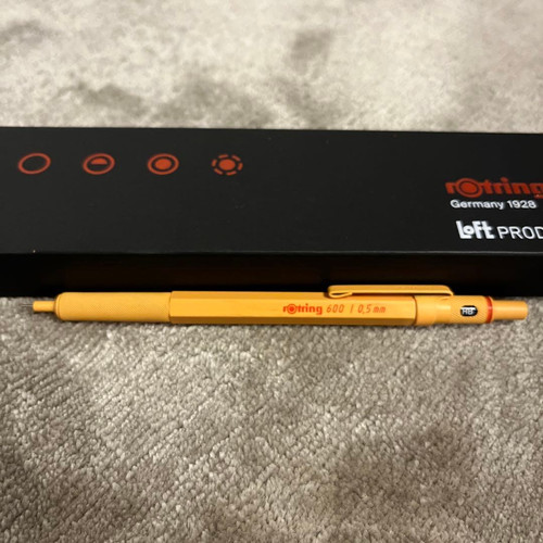 Rotring 600 jaune - , crayon