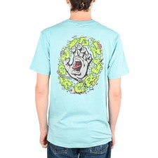 T-Shirt Santa Cruz Slime Scream S/S - Bleu Norse