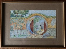 Aquarelle orientaliste 1932