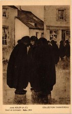 CPA AK Salon 1931 JULES ADLER Deuil en Limousin (702801)