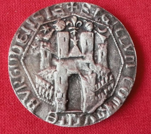 Médaille médiévale blason - médaille,