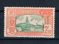 Guadeloupe 1940 Harbour 2f50 vert & rouge-orange */MvLH SG 142 Yv 157