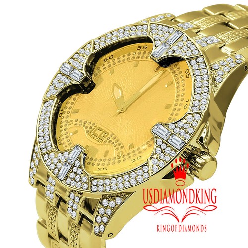 Mens gold tone - tone, simulated