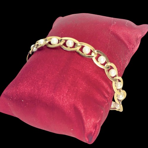 Superbe bracelet maille ovale - superbe,