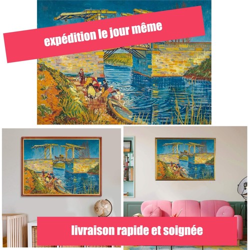 Puzzle 1000 pièces van gogh - pièces,