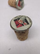 BOUCHON capsule dorée publicitaire Vins Du POSTILLON vin