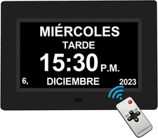Exmate 7" Pouce LCD Horloge De