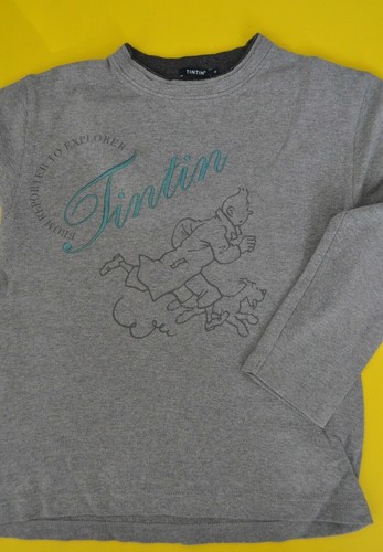 Tintin milou pull sweat - tintin, shirt