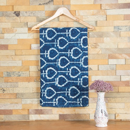 Tissu indien imprimé bloc