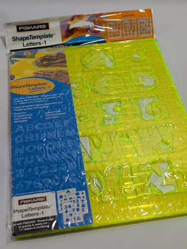New fiskars shape template - new,