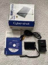 [Excellent] SONY Cyber-shot DSC-T90 Black Compact Digital Camera WITH BOX