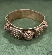 ANCIEN BRACELET ARGENT MASSIF