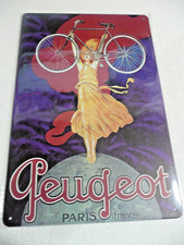 Plaque Métal Tôlée Vintage