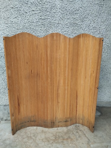 Paravent bois lamelles - lamelles, style
