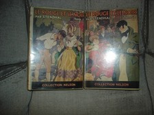 Stendhal 2 tomes Le rouge et