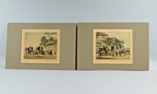 PAIRE DE LITHOS ANCIENNES