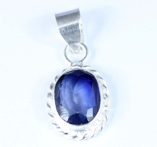Pendentif certifié saphir - certifié,