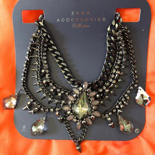 Zara collier plastron chaine - plastron,