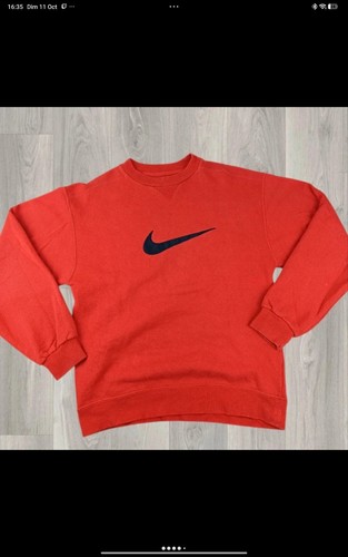 Nike sweatshirt homme rouge