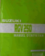 MANUEL REVUE ATELIER RÉPARATION PDF SUZUKI RGV 250 