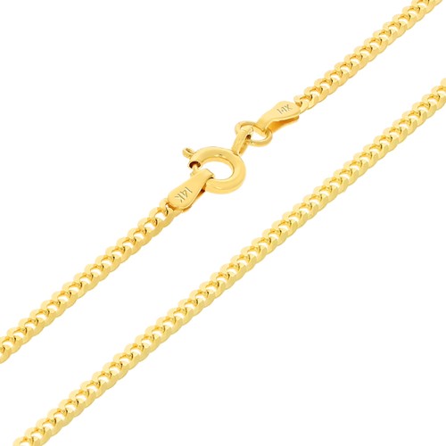 14k jaune 2mm solide - 14k,