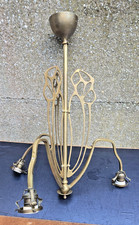 MONTURE LUSTRE LAITON ARTS AND CRAFTS BENSON OU AUTRES CEILING LIGHT