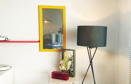 Beau miroir fly mdf laque - en,