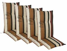 4X Coussin De Chaise Haut Avec