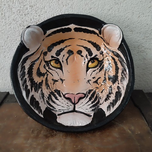 Vintage assiette creuse - , tète