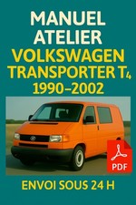 Manuel Atelier VOLKSWAGEN TRANSPORTER T4 90-02 Revue Technique Essence Diesel