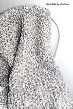 Couverture bébé tricotée en