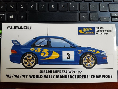 Adhesif subaru impreza wrc 97 - subaru,