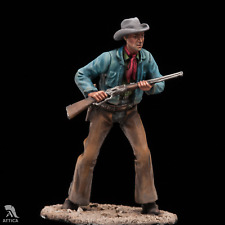 Winchester 73 Cowboy 54 mm peint miniature jouet en étain soldat prévente | n...