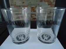 2 verres JACK DANIEL'S WHISKEY avec trait doseur) old n°7