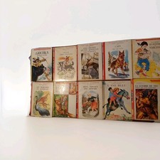 Animaux Chien Ours Loup Âne Oiseaux Guerre du Feu / Rouge et Or / LOT 10 livres