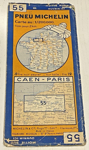 Carte michelin caen - michelin,