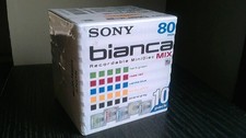 10 Minidisc Sony Bianca Série