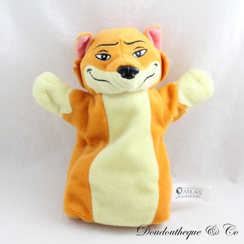Doudou marionnette renard