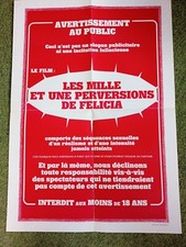 Affiche Cinéma les mille et