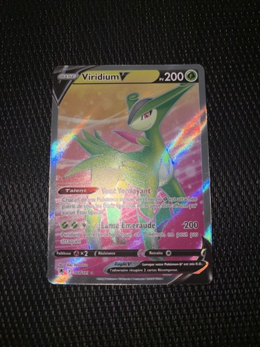 Carte pokémon viridium - carte, v/fa