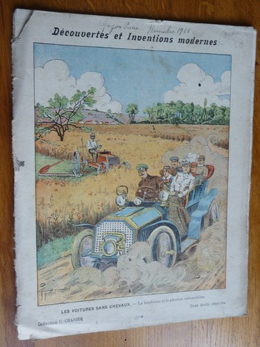 Ancien protège cahier - ancien, protège-cahier