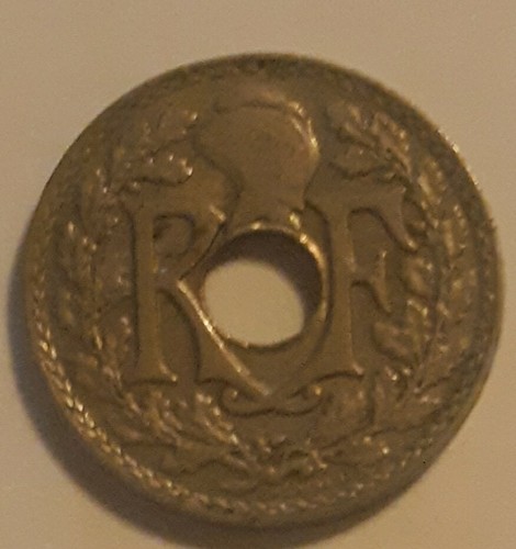 France centimes 1938 small - 5,