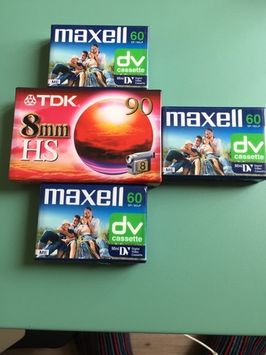Mini cassettes maxell - 3, dv