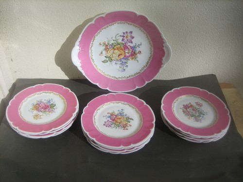 Service dessert rose - service,