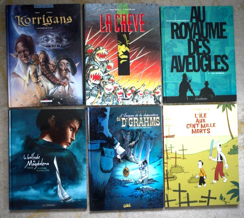 Lot albums en 1ère - 6,