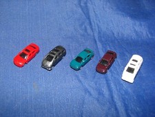 N 5 VOITURES POUR DECOR TRAIN ELECTRIQUE