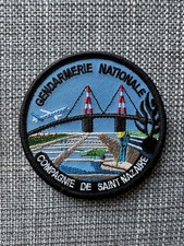Ecusson gendarmerie Collection- Compagnie Saint-Nazaire