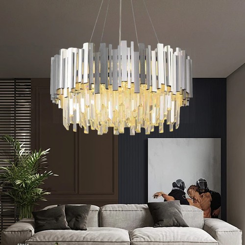 Chandelier cristal moderne - en,